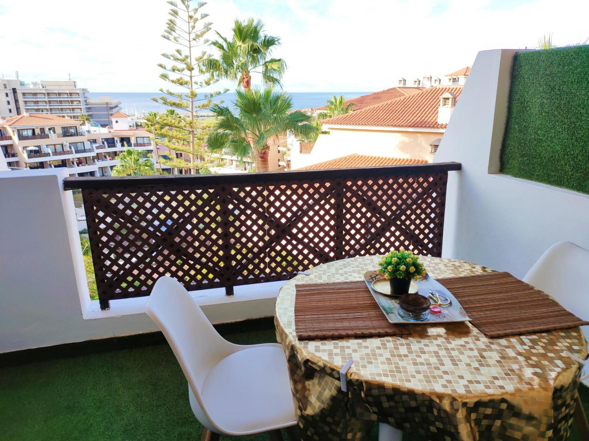 Lovely Apartment Top Views, Heated Pool, Great Location San Miguel de Abona Dış mekan fotoğraf